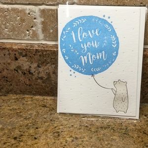 4/$20 - Letterpress Mother’s Day Card